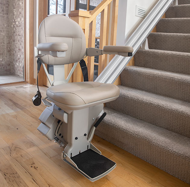 Phoenix indoor stairchair straight rail chairlift home residential stairlift