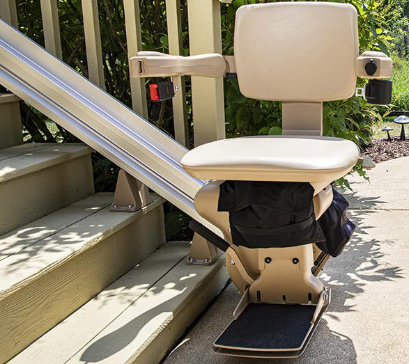 Phoenix Outdoor Stair Lift Chair exterior in AZ outside