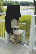 exterior stairlift